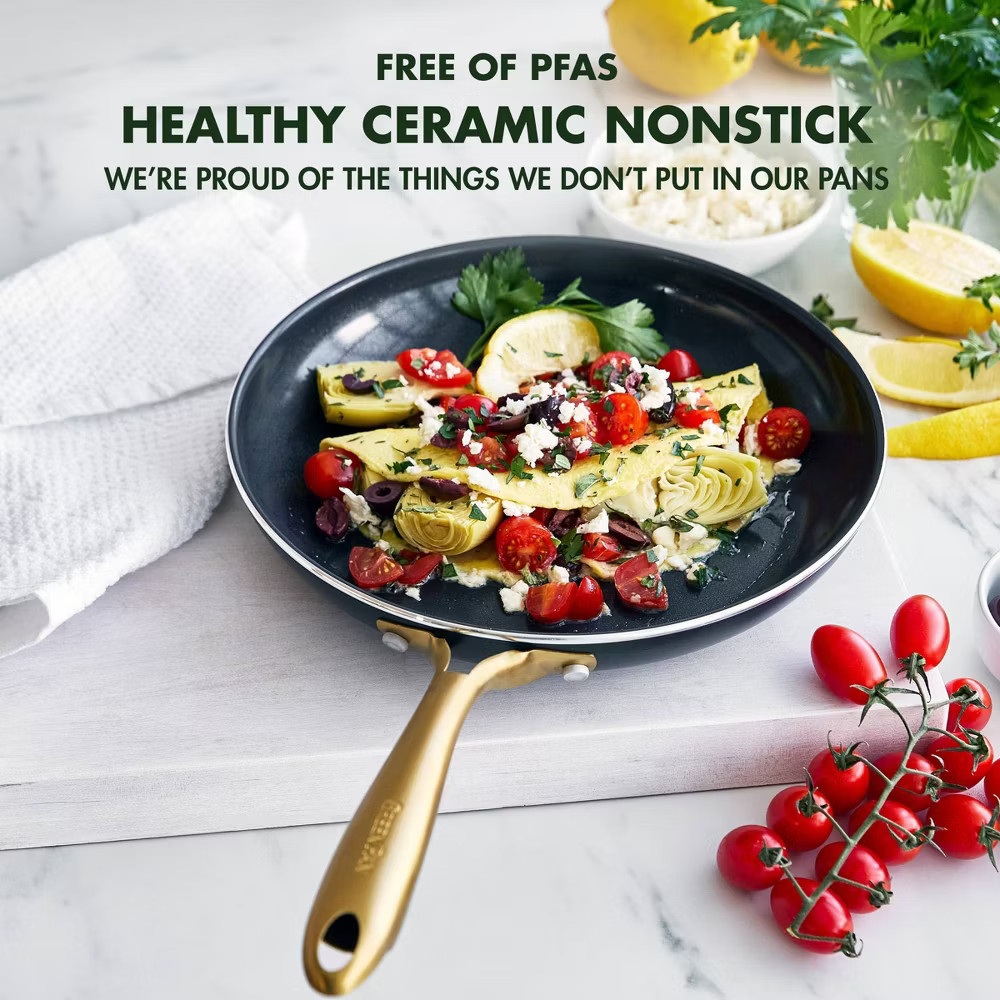 GreenPan Studio 10" Open Frypan - Black