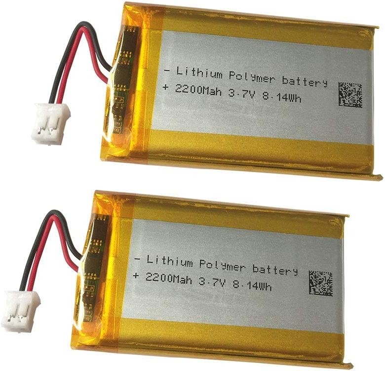 3.7v Battery 2200mAh for PS4 Controller Battery Replacement Battery Pack fits...