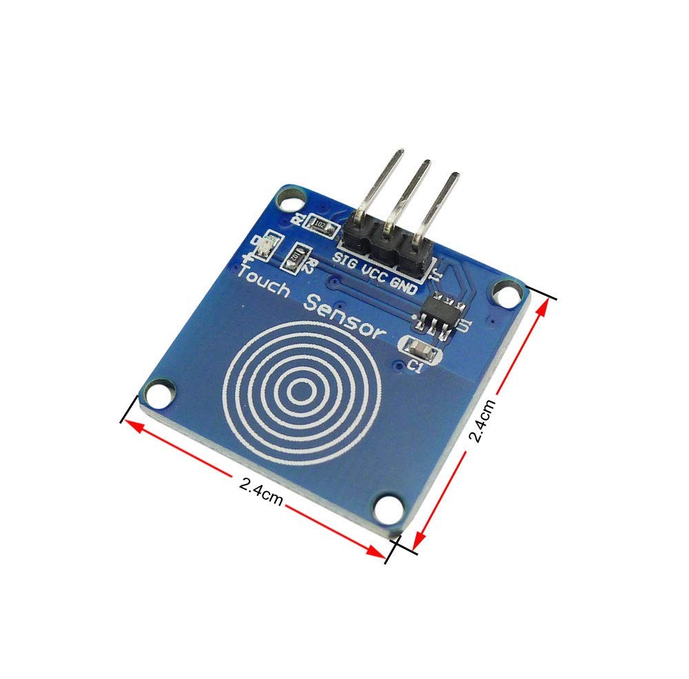 10 PCS TTP223B Digital Touch Sensor Capacitive Touch Switch Module DIY Tact