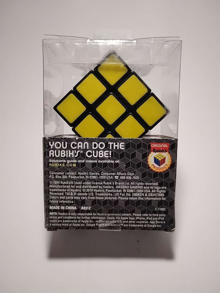 Rubik's Cube - Hasbro A9312 Excellent Condition (open box)