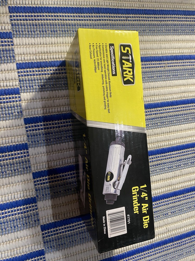 Stark tools straight 1/4" air die grinder pnematic tools