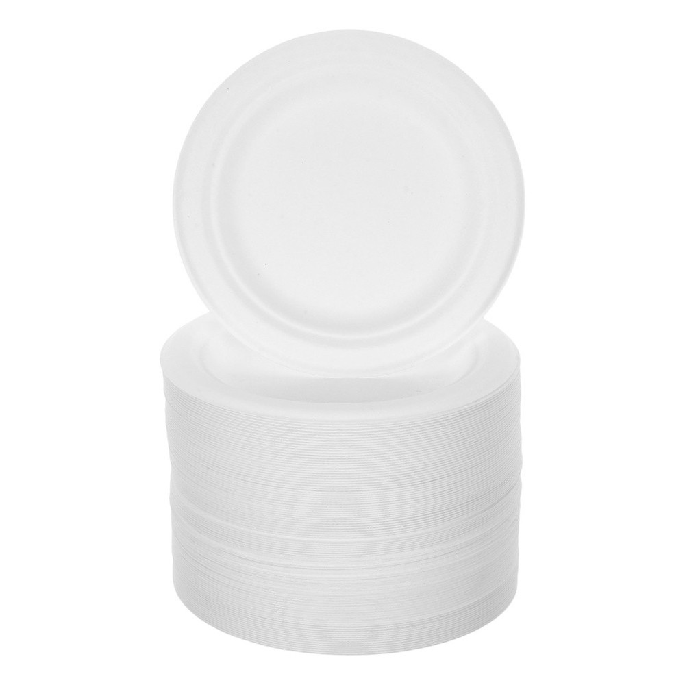 100 Pcs Coffee Table Tray Dessert Round