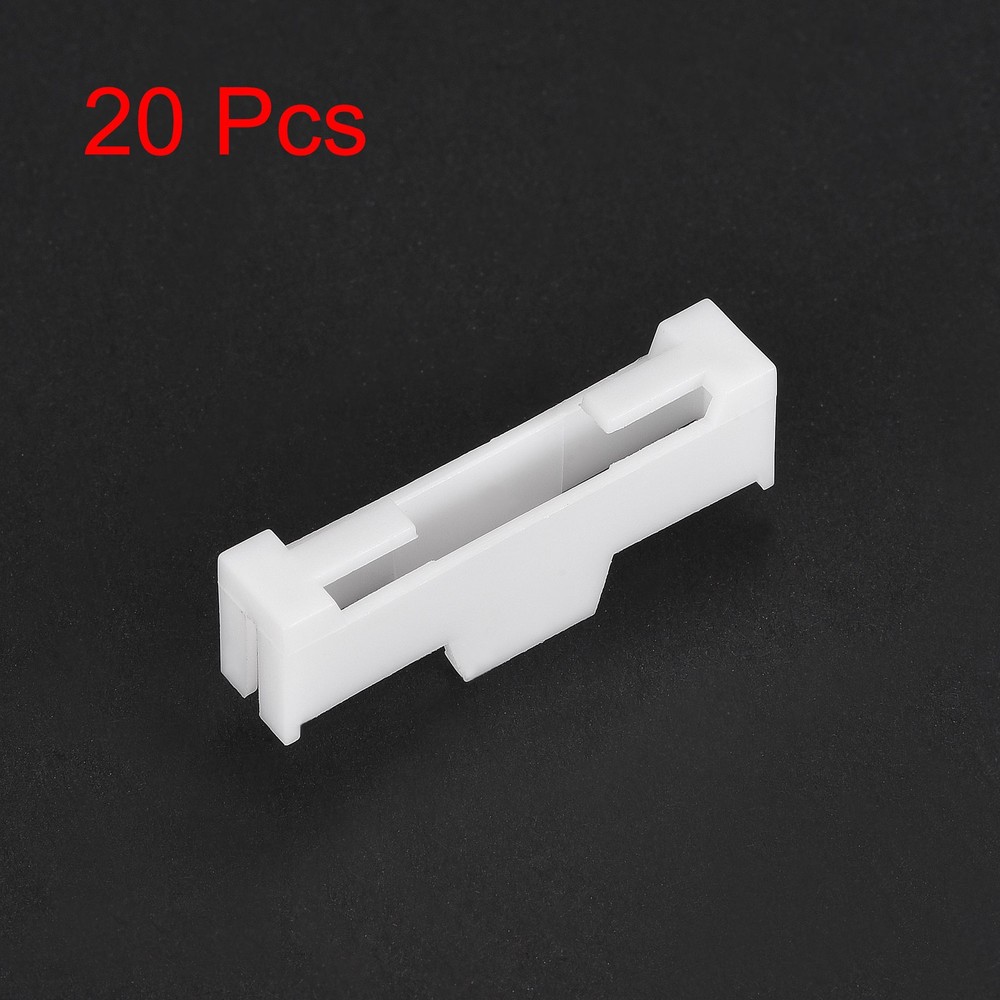 20pcs Servo Extension Cable Clip Buckle Wire Fixed Lock Plug Connector White