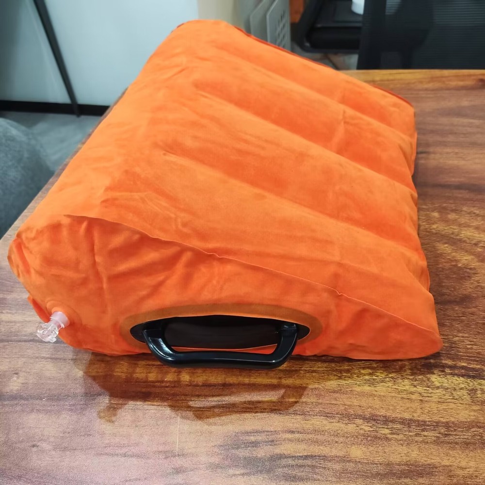 TOUGHAGE Inflatable Triangle Wedge Pillow Cushion Intimate Position Back Support
