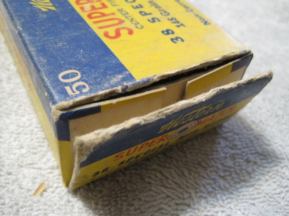 Vintage Western Super Match .38 Special Mid-Range - Empty Box
