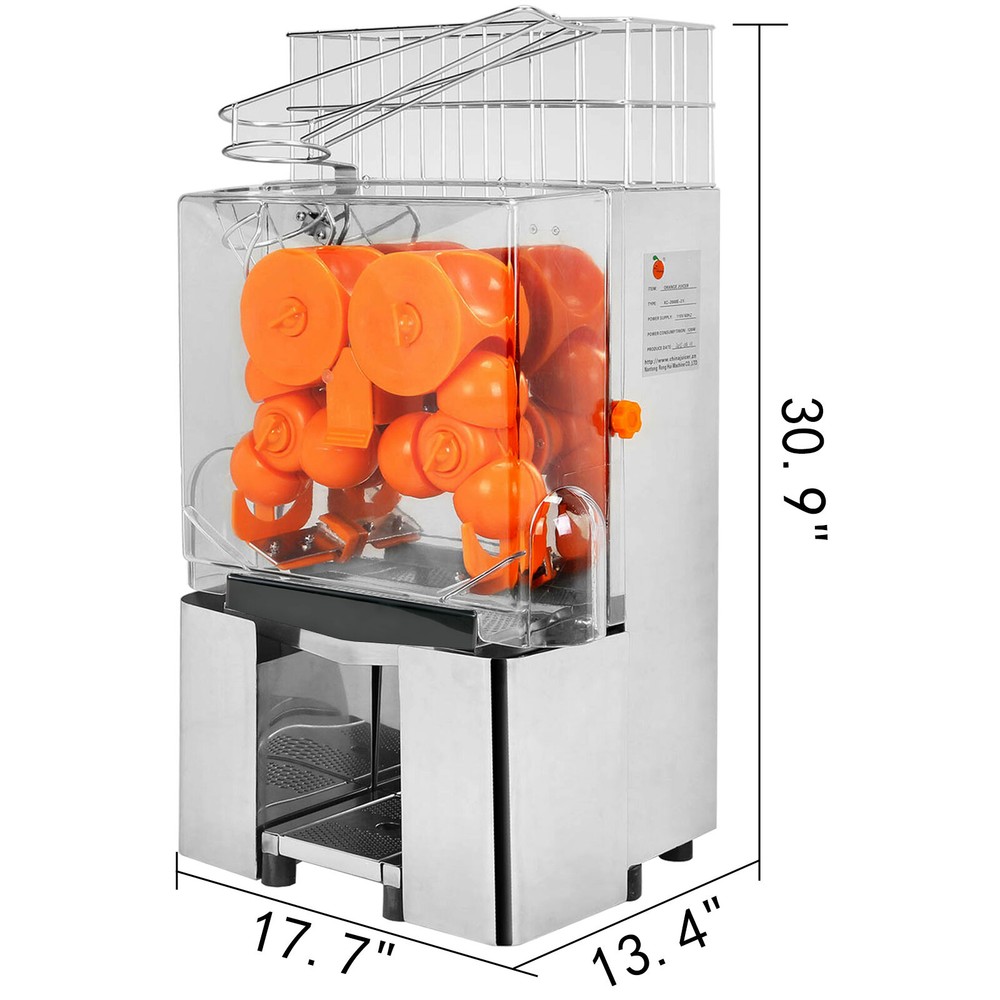 Commercial Automatic Orange Squeezer Grapefruit Juicer Extractor Juice Machine