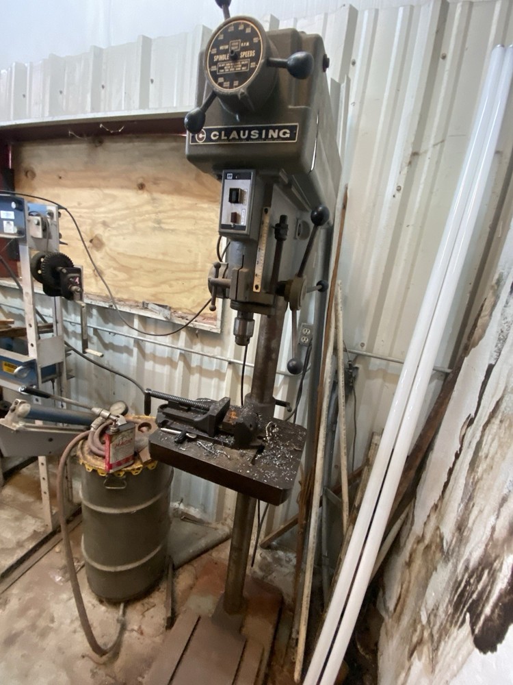 Vintage Clausing Drill Press, Model 1638