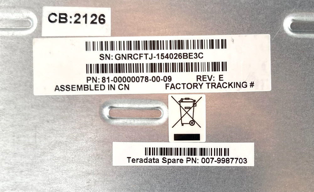 DOT HILL FRUVC05-01 GALLIUM DISK ARRAY SAS CONTROLLER MODULE 81-00000078-00-09