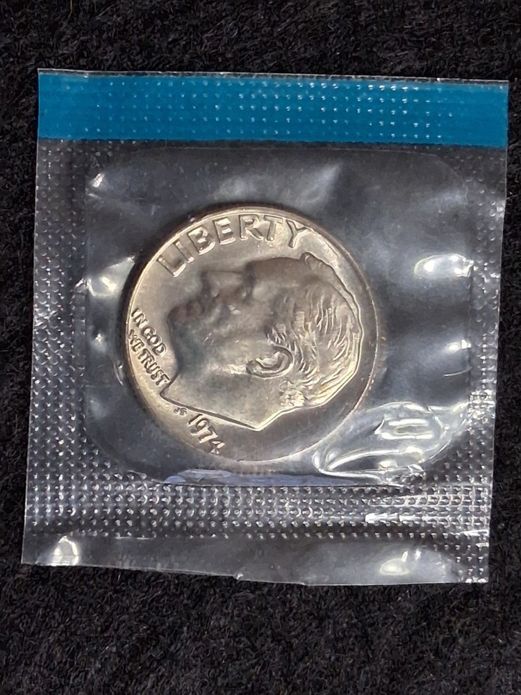 1974 P Roosevelt Dime BU