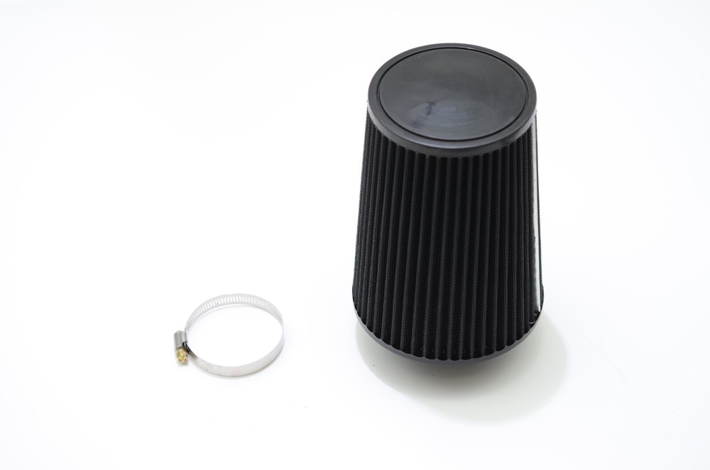 1320 Performance 4 inch Universal air filter cone reusable Tall version Black