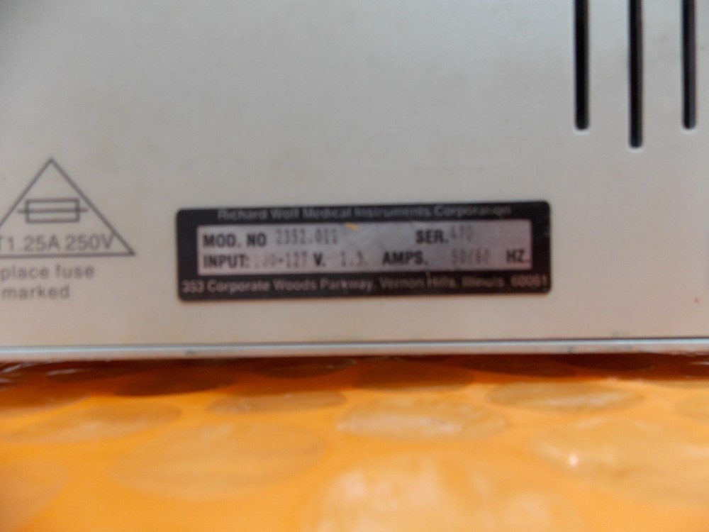 RICHARD WOLF 2352 BIPOLAR GENERATOR (LAM-2830)