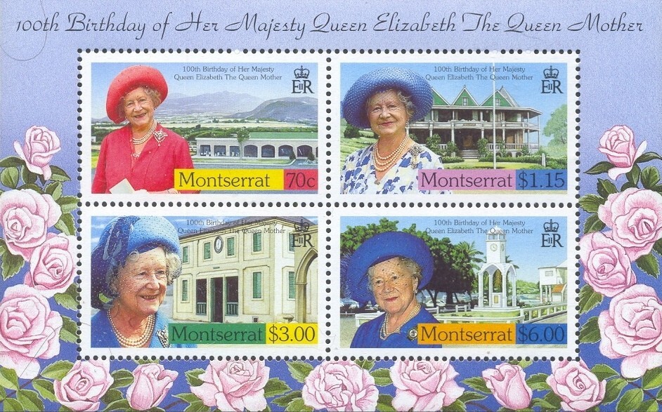 Montserrat Scott #'s 1015a MNH