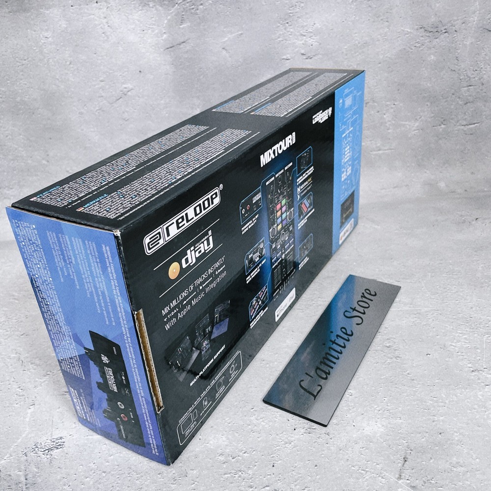 RELOOP MixTour Pro Algoriddim B STOCK DJ Controller Audio Interfaces Japan New