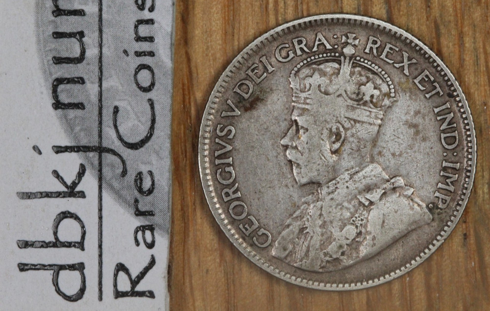 1936 DOT Canada - Silver - 25 Cent - KM 24a - VF Very Fine
