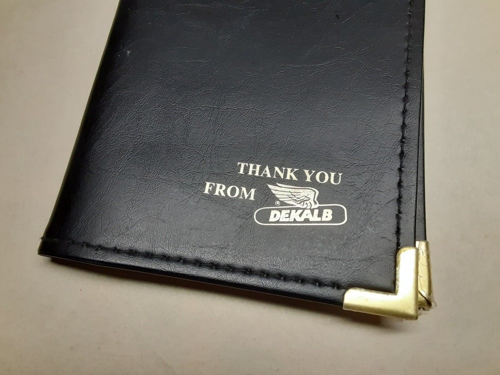 DeKalb seed business card holder