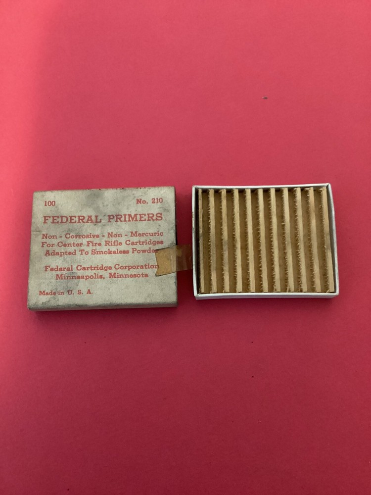 EMPTY Ammo Box Federal Primers