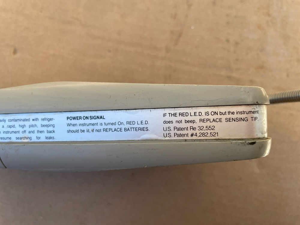 TIF Instruments 5000 Halogen Refrigerant Gas Leak Detector