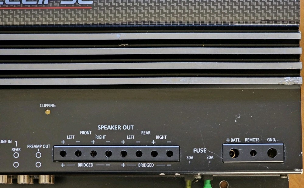 Vintage Eclipse EA4000 4 Channel Amplifier