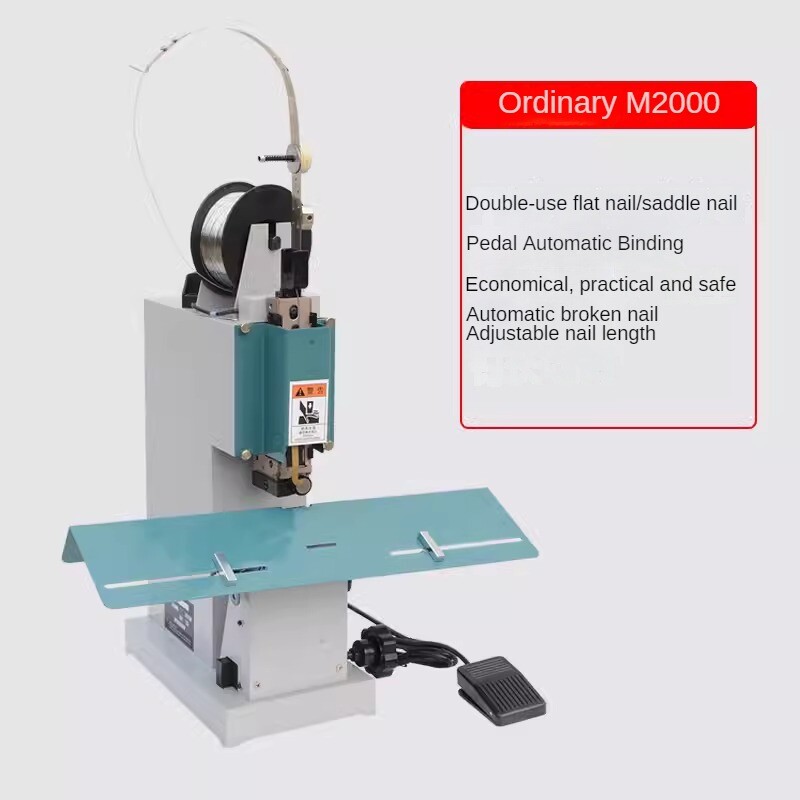 Electric Stapler Stapler M2000 Single Head Wire Riding Binding Machine