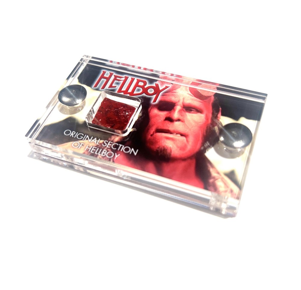 Movie Prop Superhero Horror Hellboy Screen - Used display with COA.