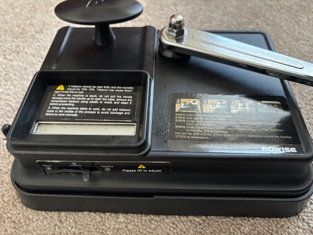 Cigarette Rolling Machine Manual Cigarettes/Tobacco Injecter