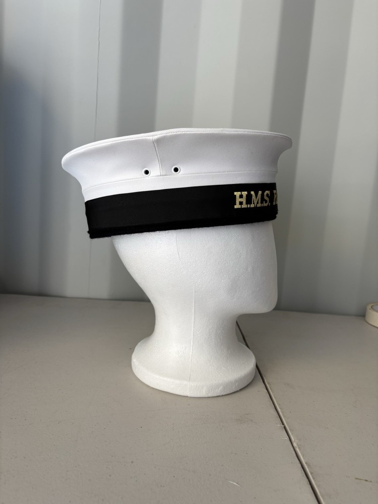 HMS Raleigh sailors hat size 59