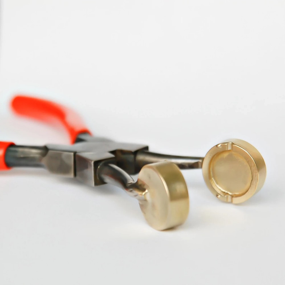 Coin Lampwork Beads Mashers - Brass Lampwork Tool