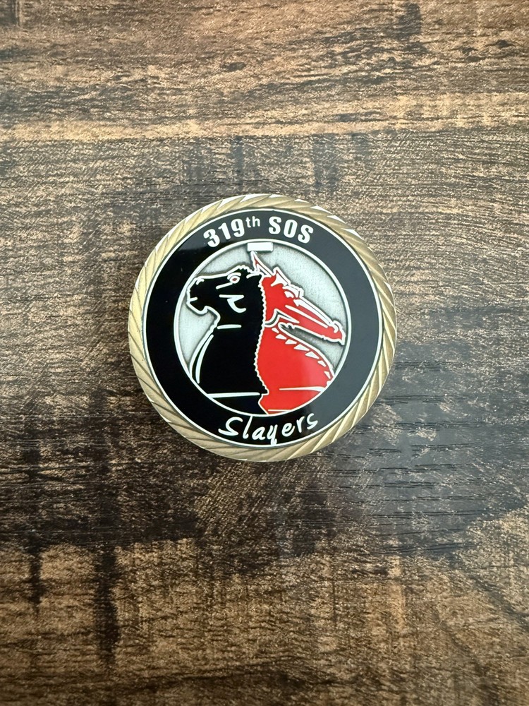 319th SOS Special Operations Squadron Challenge Coin