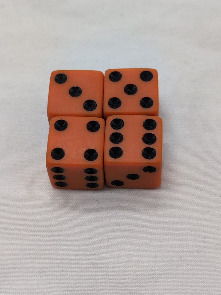 (21) Kill Team Red And Black Dice