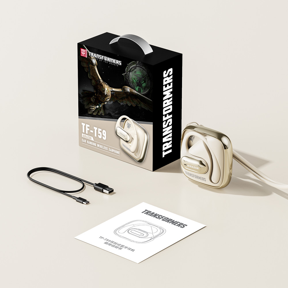 Transformers TF-T59 Ear-Hook Wireless Bluetooth Earbuds with Mic - Airazor™