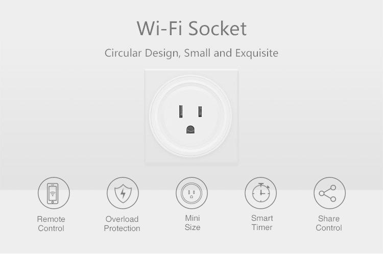 10A Smart Plug WiFi Smart Socket App Remote Outlet Switch for Echo Alexa Google