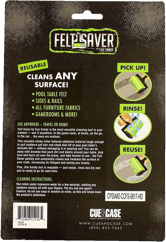 Pool Table Felt Saver Roller