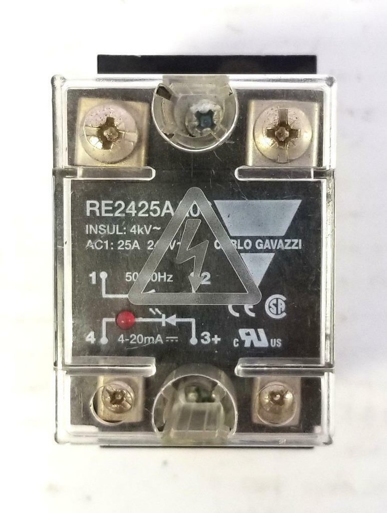 Carlo Gavazzi RE2425AA06 Solid State Control Relay 25A 240V