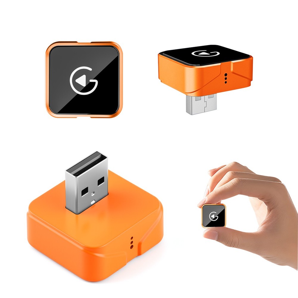 Wireless CarPlay Adapter for Apple iPhone & Android Auto USB Adapter Plug & Play
