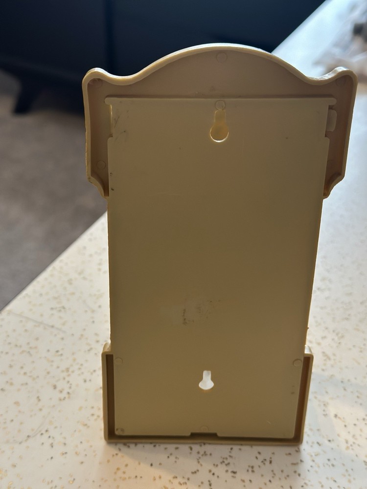 Vintage Plastic Match Box Holder Wall Mount