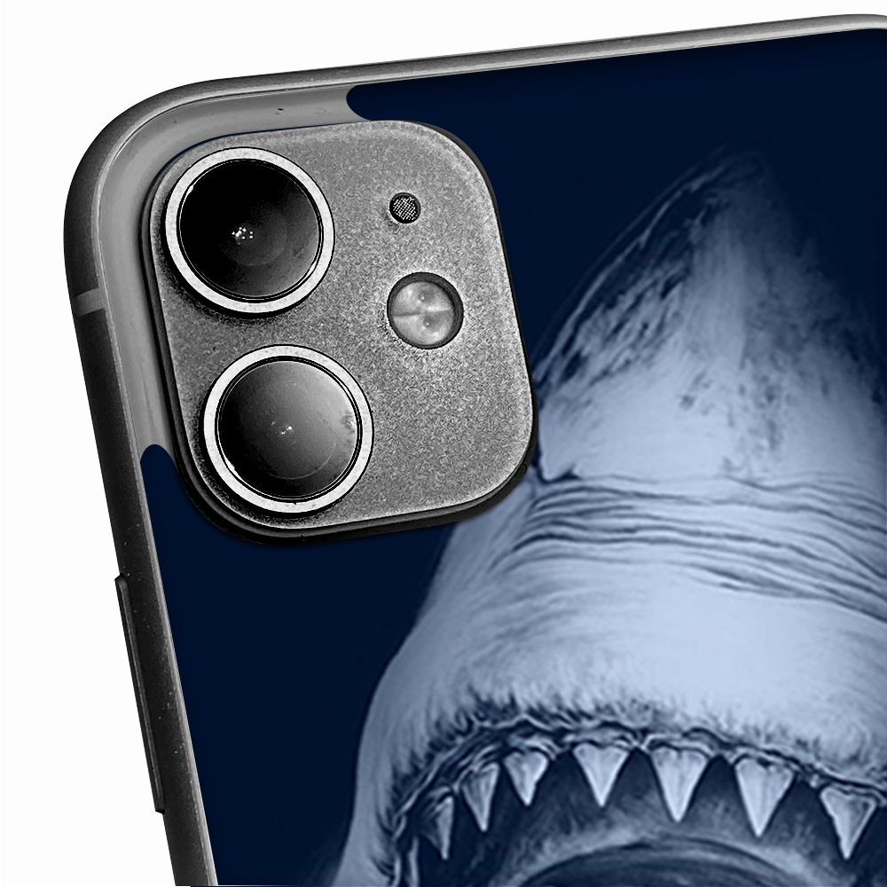 Skins Decal Wrap for Apple iPhone 11 - Shark attack