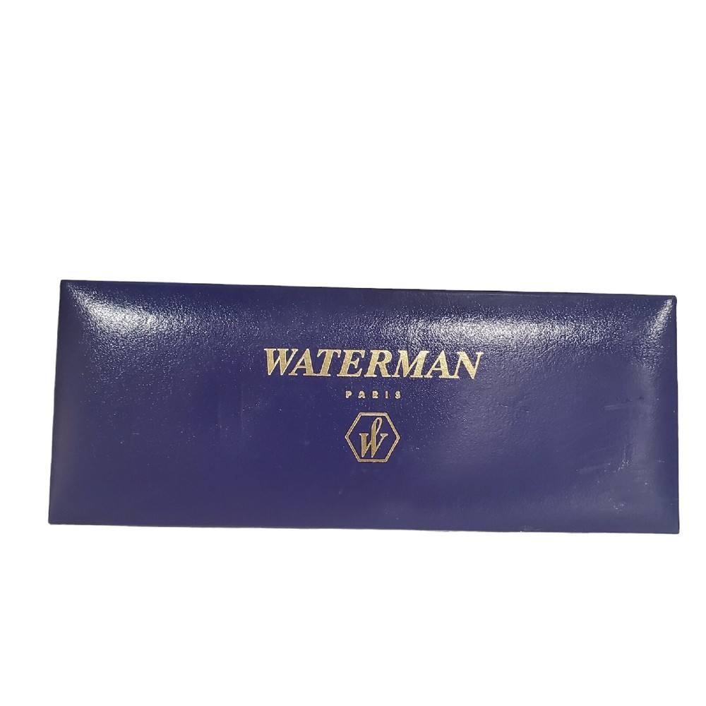 Waterman Blue with White Satin Insert Gift Box - EMPTY NO PEN