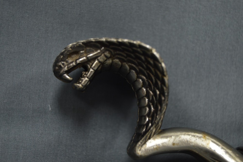 Double Snake Head Scorpion Tail Decorative Dagger