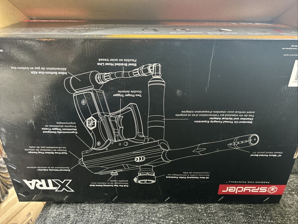 Spider Xtra Pro Pack Paintball Marker