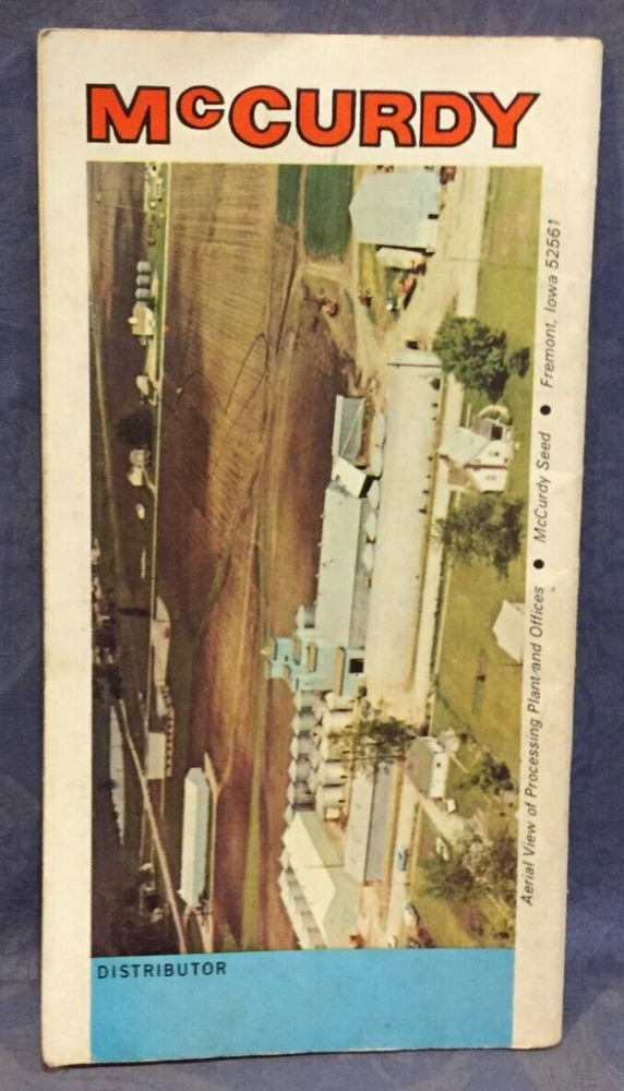 McCurdy "Big M Seed" Seeds Notebook