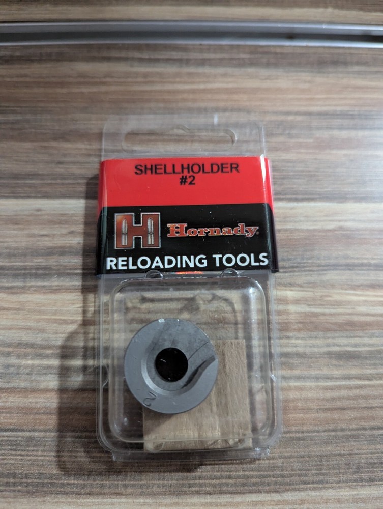 Hornady Universal Single Shell Holder #2 Silver Multicaliber Steel - 390542