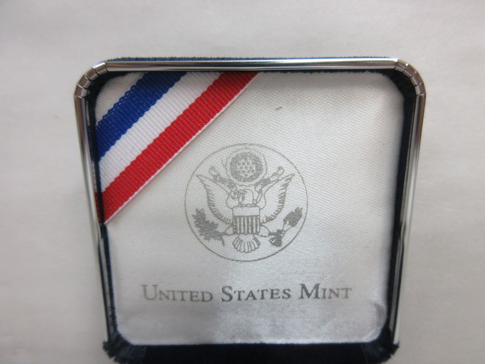 EMPTY BOX & COA for 2005 Chief Justice Marshall US Mint Proof Silver Dollar