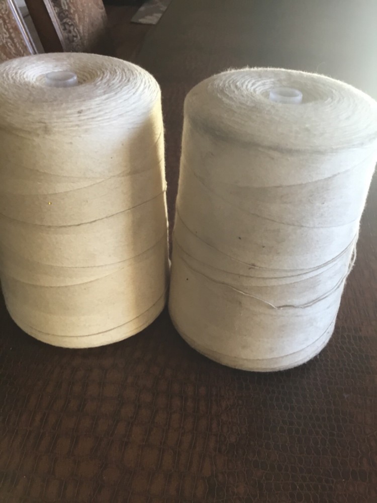 T-180 cotton white thread for sewing machine