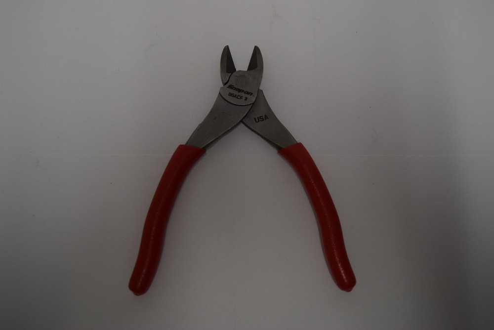 Snap-On 86ACF 6" Vector Edge Diagonal Cutter (Red and Orange)