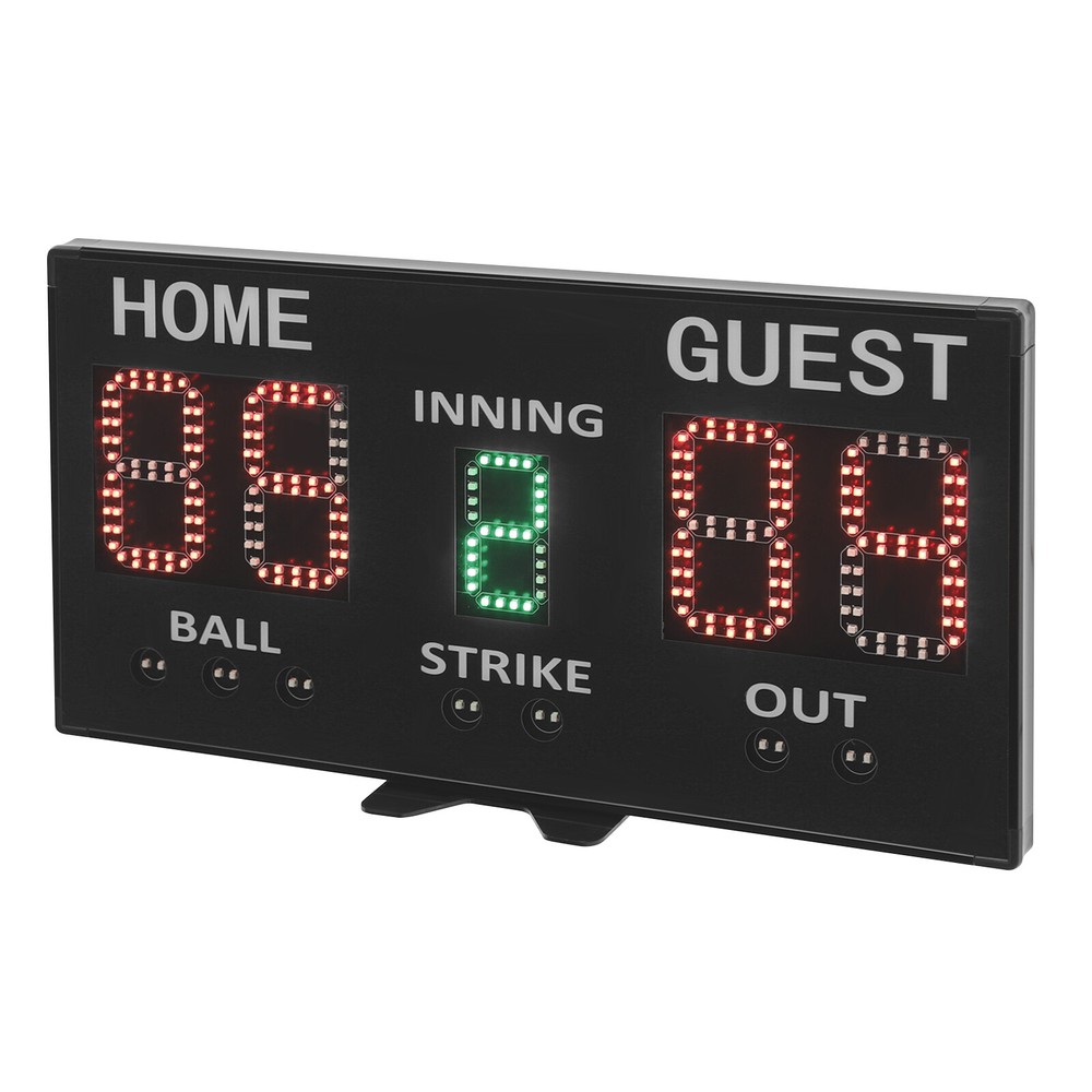 High-Light Digital Scoreboard, Electronic Baseball Scoreboard Remote Control