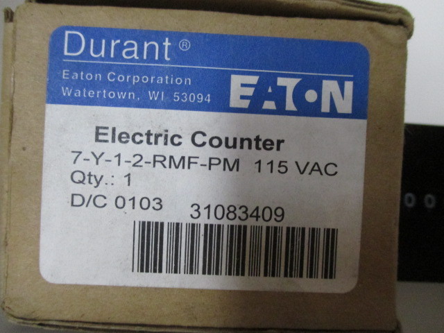 Durant 7-Y-1-2-RMF-PM Counter new
