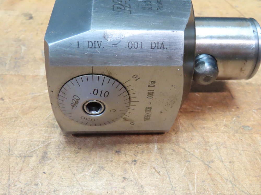 Parlec PC6-2616 3.937-6.000" indexable micro adjust .0001" finish boring head