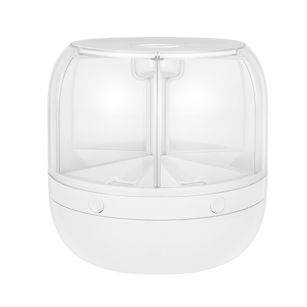 360° Rotating Grain Case Cereal Dispenser Storage Box Kitchen Rice Container New