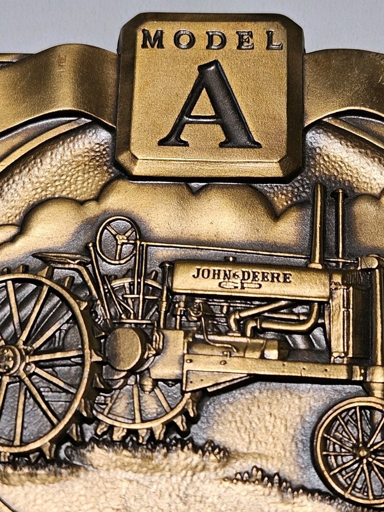 John Deere Model A 1990 Calendar Medallion Excellent Condition