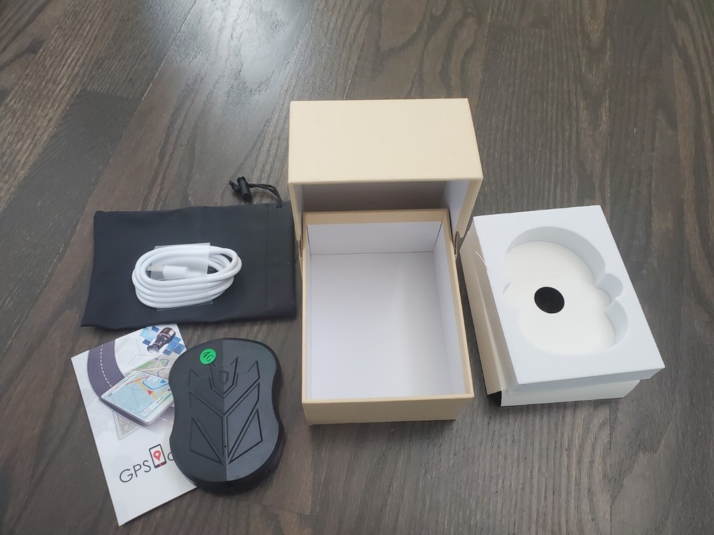 GPS Tracking Car Tracker Device Spy Pro System - USED